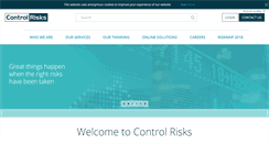 Desktop Screenshot of controlrisks.com